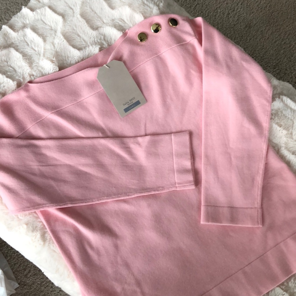 Zara Girls Boatneck Top NWT!!